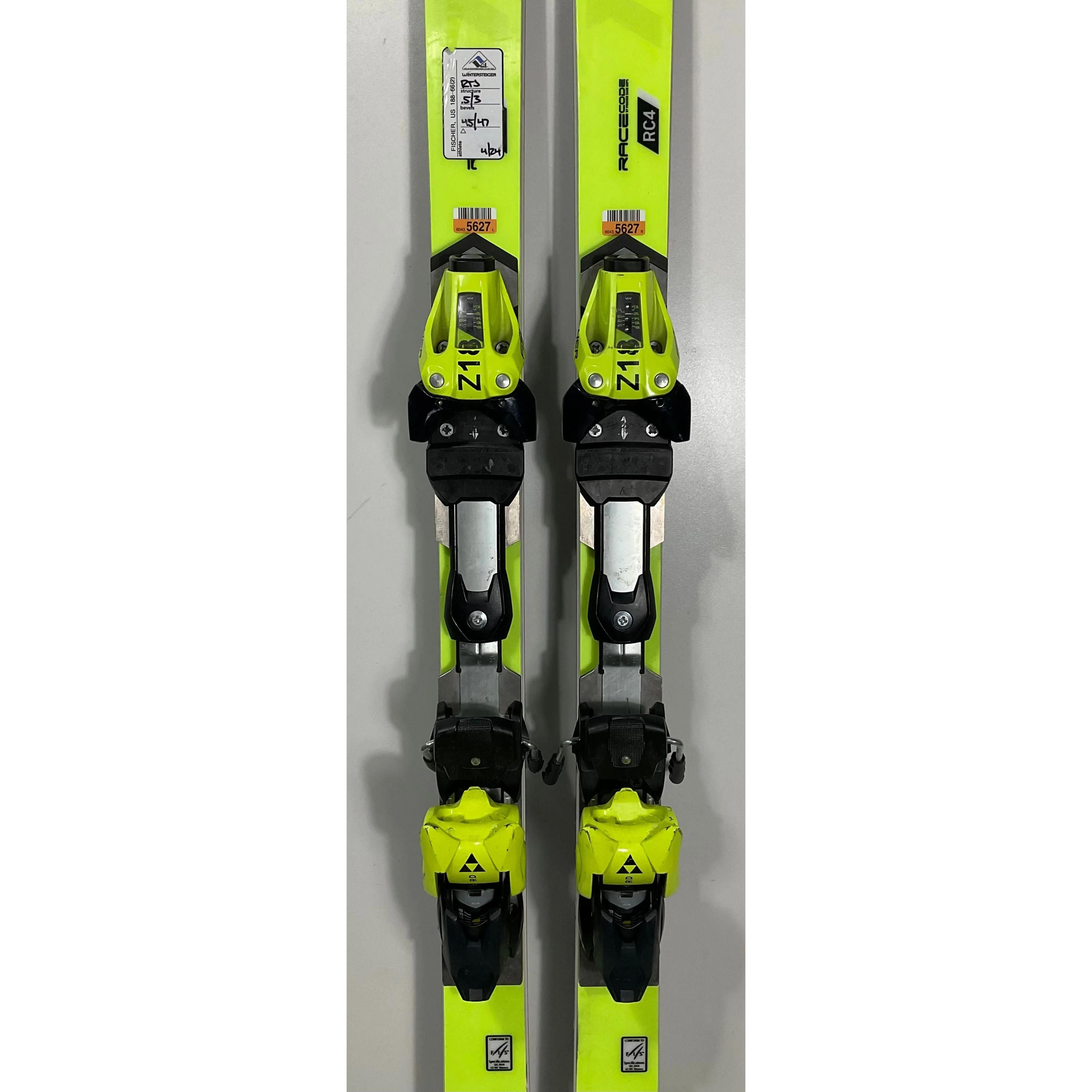 2025 Fischer RC4 GS 188cm Skis w/ Z17 Bindings