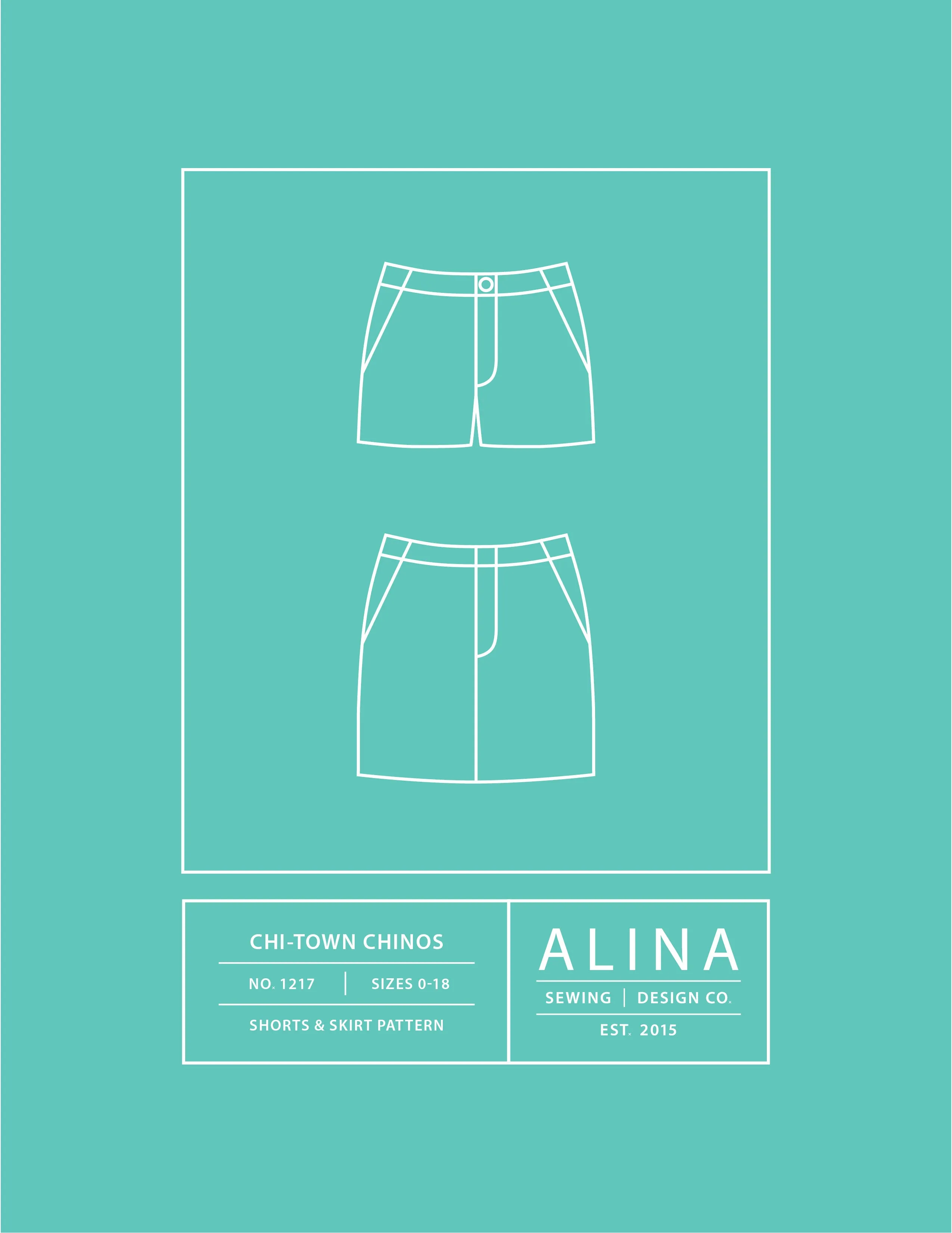 Alina Sewing and Design Co Chi-Town Chinos