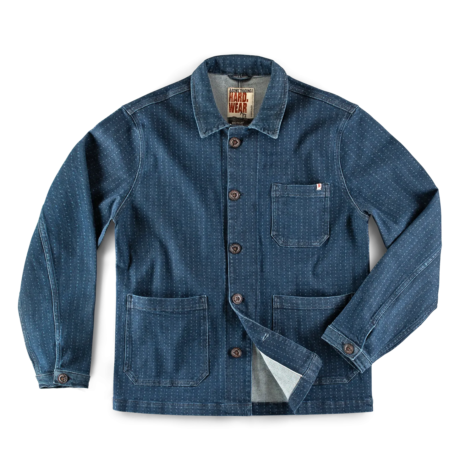 &SONS Stockton Jacket Indigo