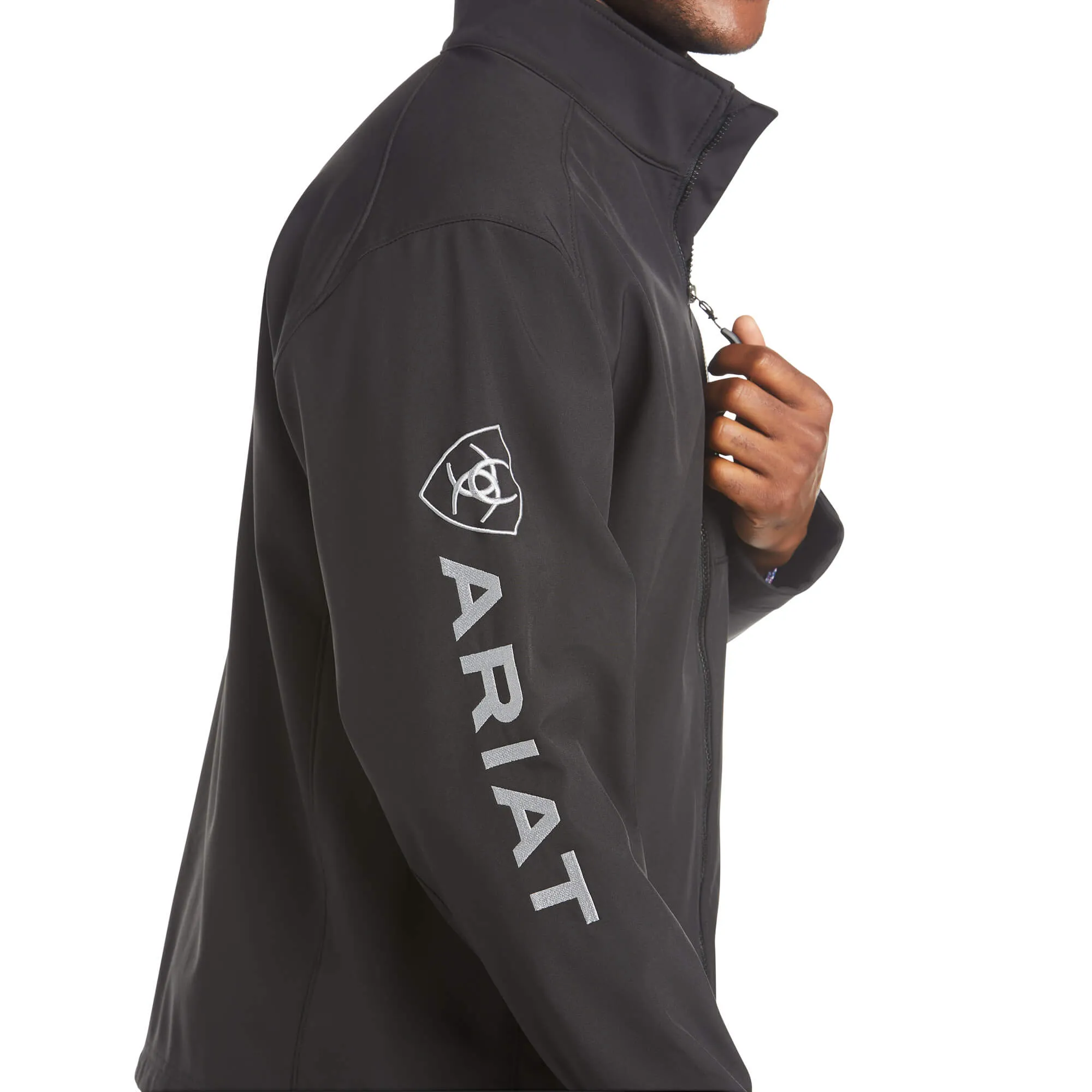 Ariat Men's Logo 2.0 Black Softshell Jacket