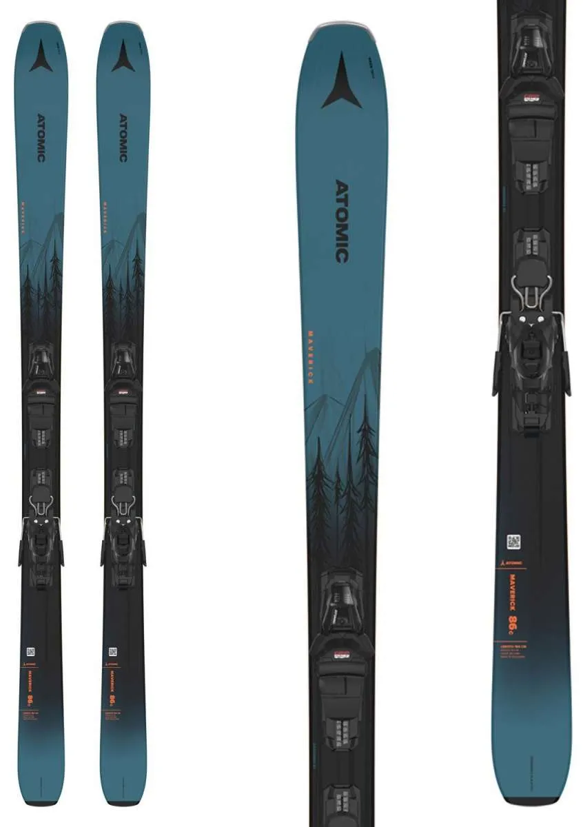 Atomic Maverick 86 C R System Ski With M10 Ski Bindings 2024