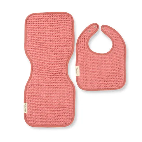 Bella Tunno Bib   Burp Cloth Set