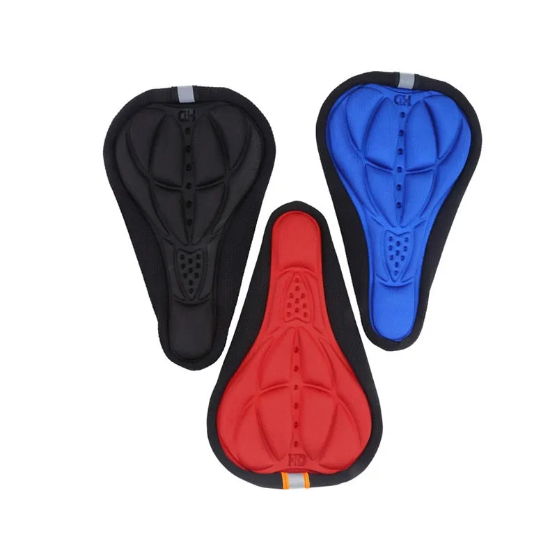 Bike Cushion Pad Men Women Thick Cycling Bicycle Sponge Pad Seat Saddle Cover Outdoor Bike Sports Pad