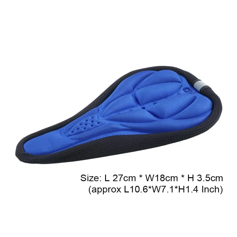 Bike Cushion Pad Men Women Thick Cycling Bicycle Sponge Pad Seat Saddle Cover Outdoor Bike Sports Pad