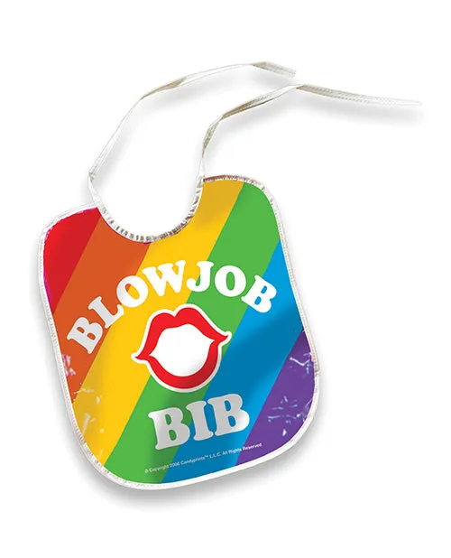 Blow Job Bib - Rainbow