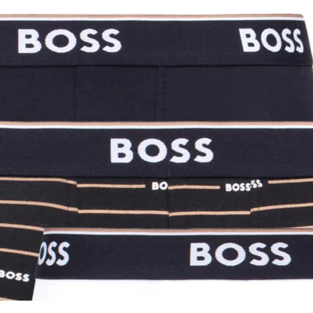 BOSS Waistband Logo Three Pack Boxer Brief