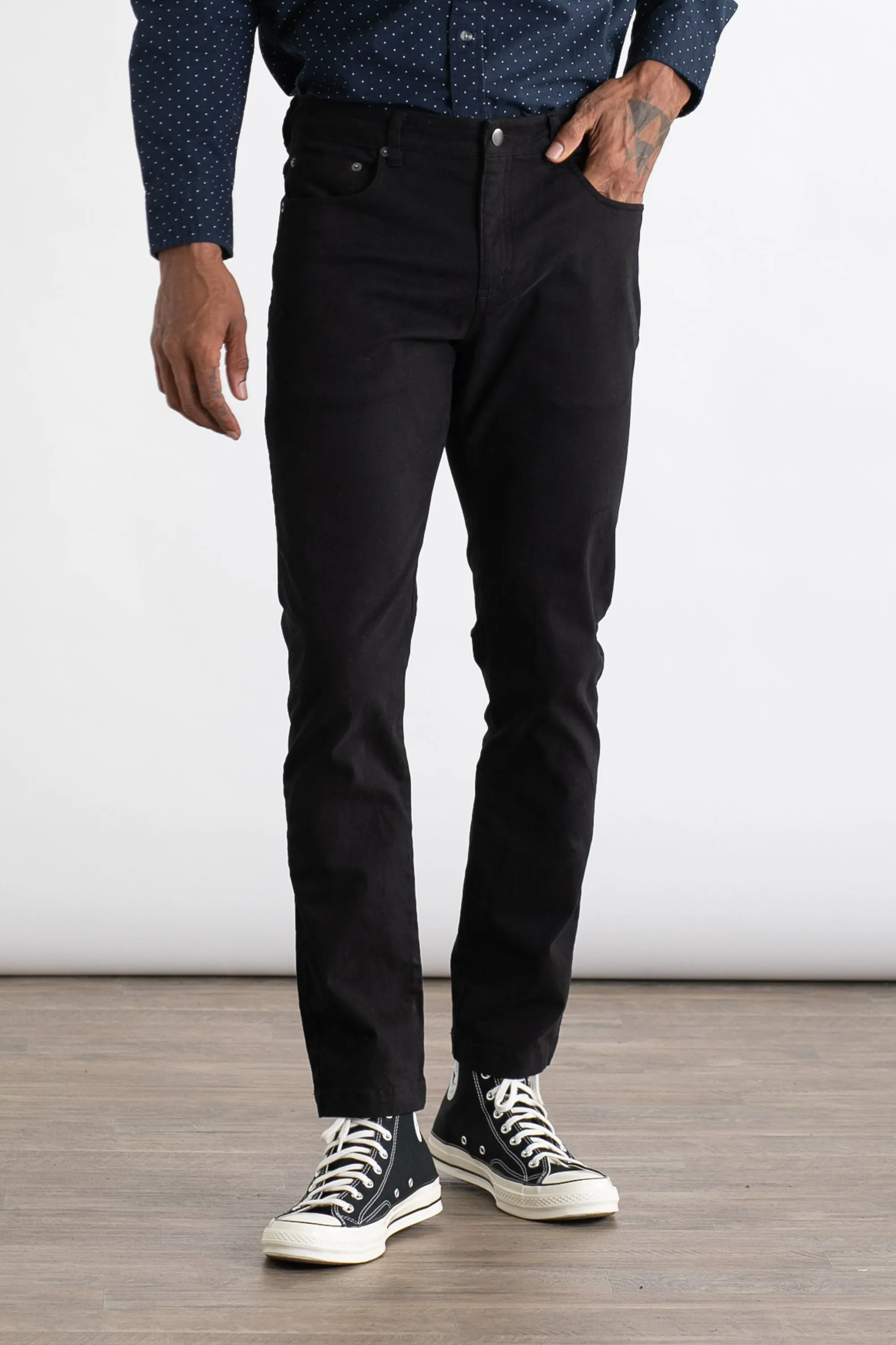 Bradley Slim Pant / Black