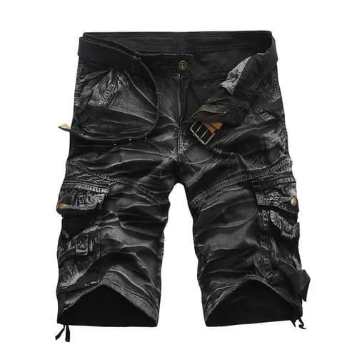 Cargo Shorts Men Cool Camouflage Summer Hot Sale Cotton Casual Men Short Pants Brand Clothing Comfortable Camo Men Cargo Shorts