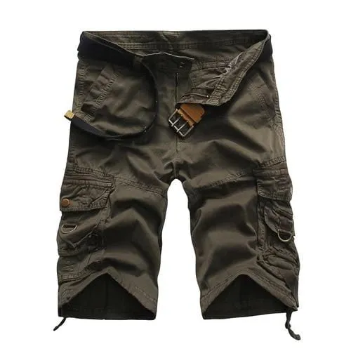 Cargo Shorts Men Cool Camouflage Summer Hot Sale Cotton Casual Men Short Pants Brand Clothing Comfortable Camo Men Cargo Shorts