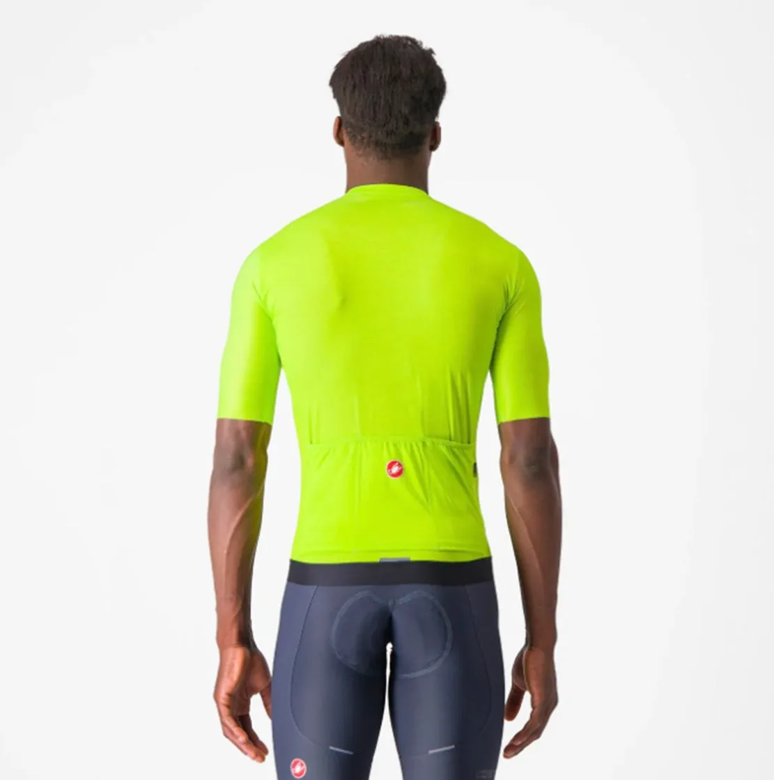 Castelli Espresso Short Sleeve Full Zipper Cycling Jersey