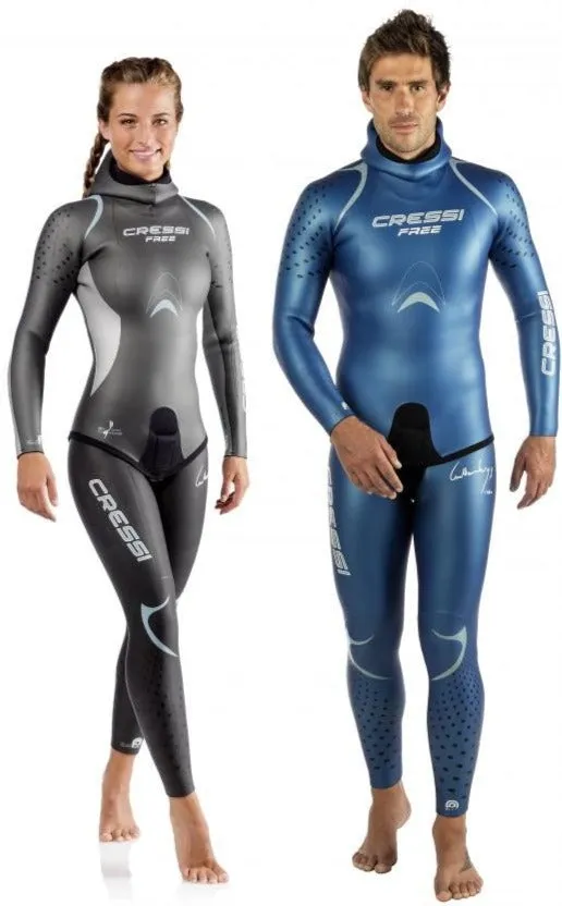 Cressi Free Lady Two-Piece Freediving Wetsuit (3.5mm)