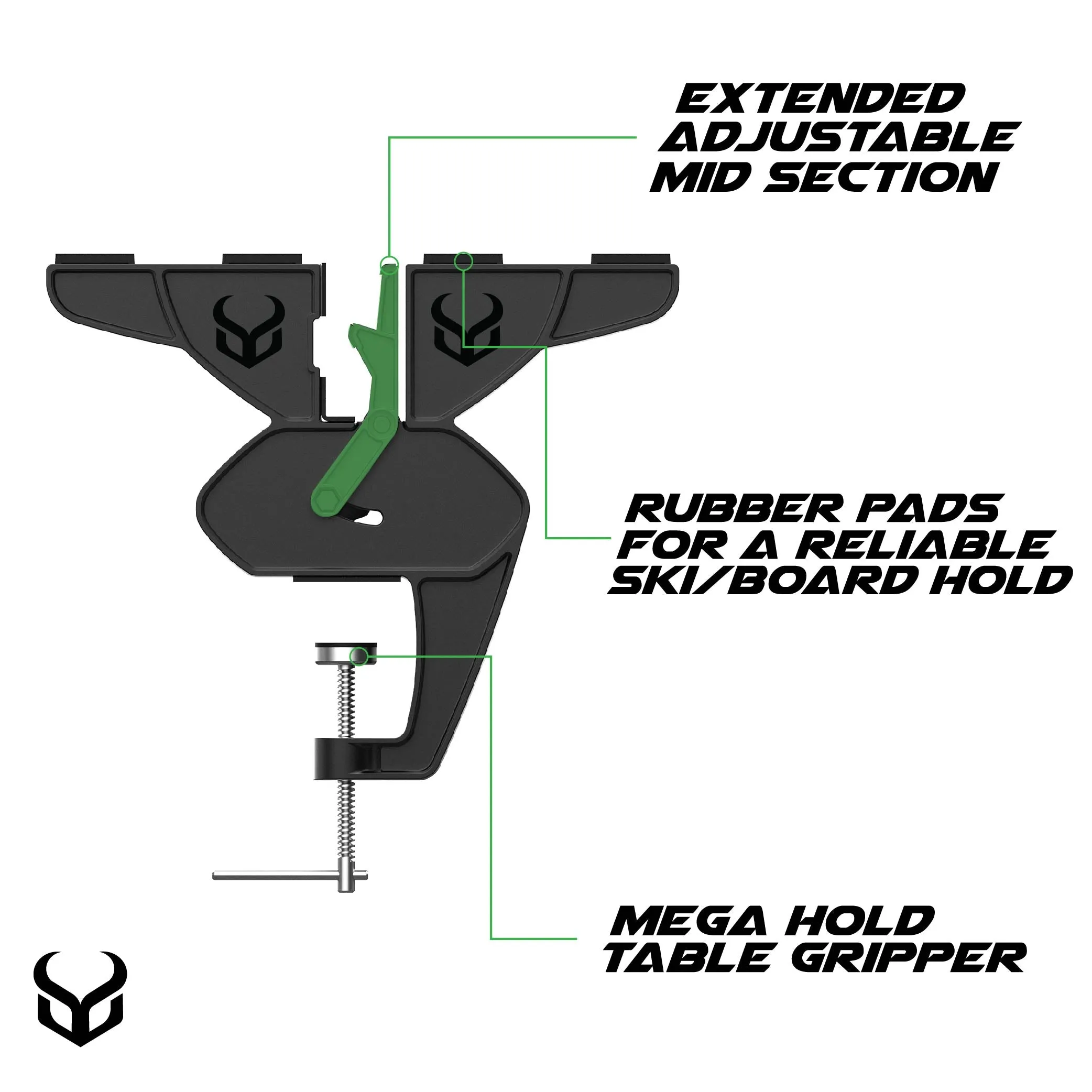 Demon Ski and Snowboard Ultra Vise - NO ORIGINAL PACKAGING/BOX