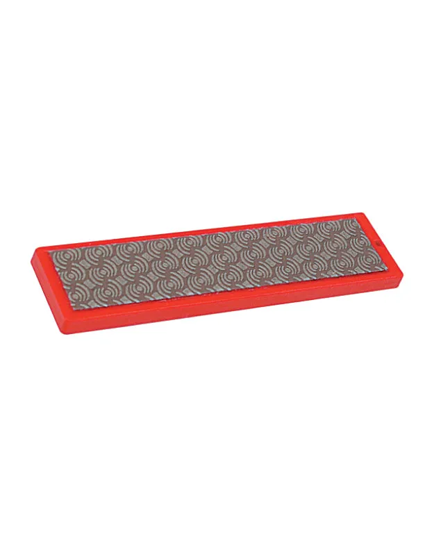 Diaface Moonflex Diamond File Stone - 102mm 200 Grit - Red