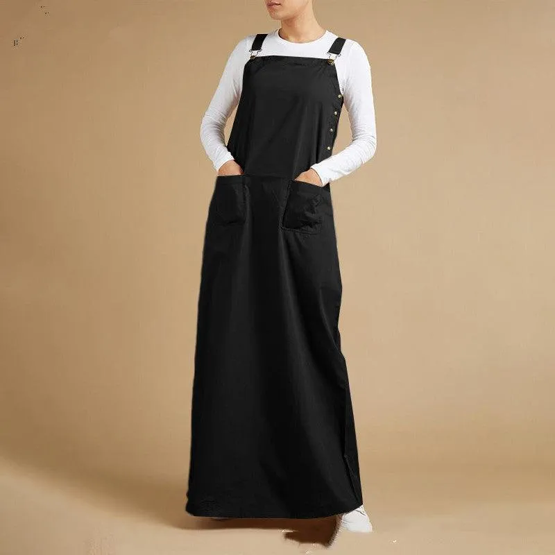 Elegant Golden Rose A-Line Cotton Skirt for Women