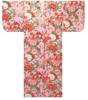 Girls' Yukata: Ball with Peony