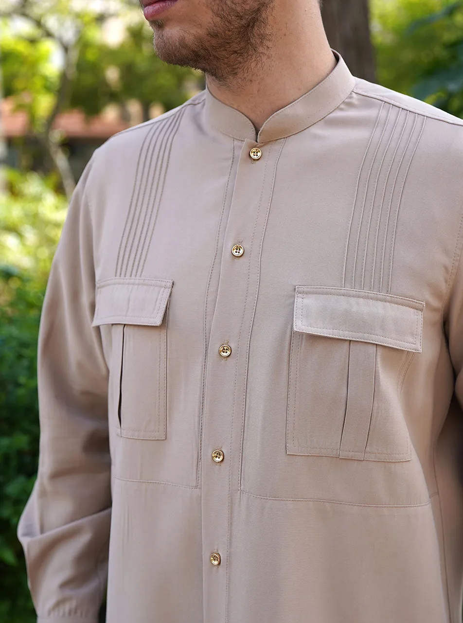 Gunmetal Buttoned Shirt