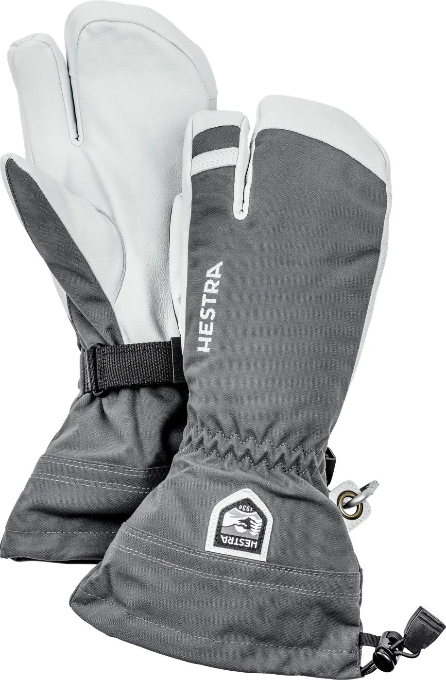 Hestra Army Leather Heli Ski 3-Finger Gloves - Men's