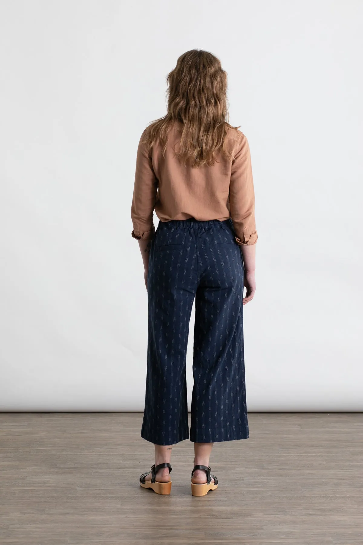 Keaton Pant / Navy Dobby Stripe