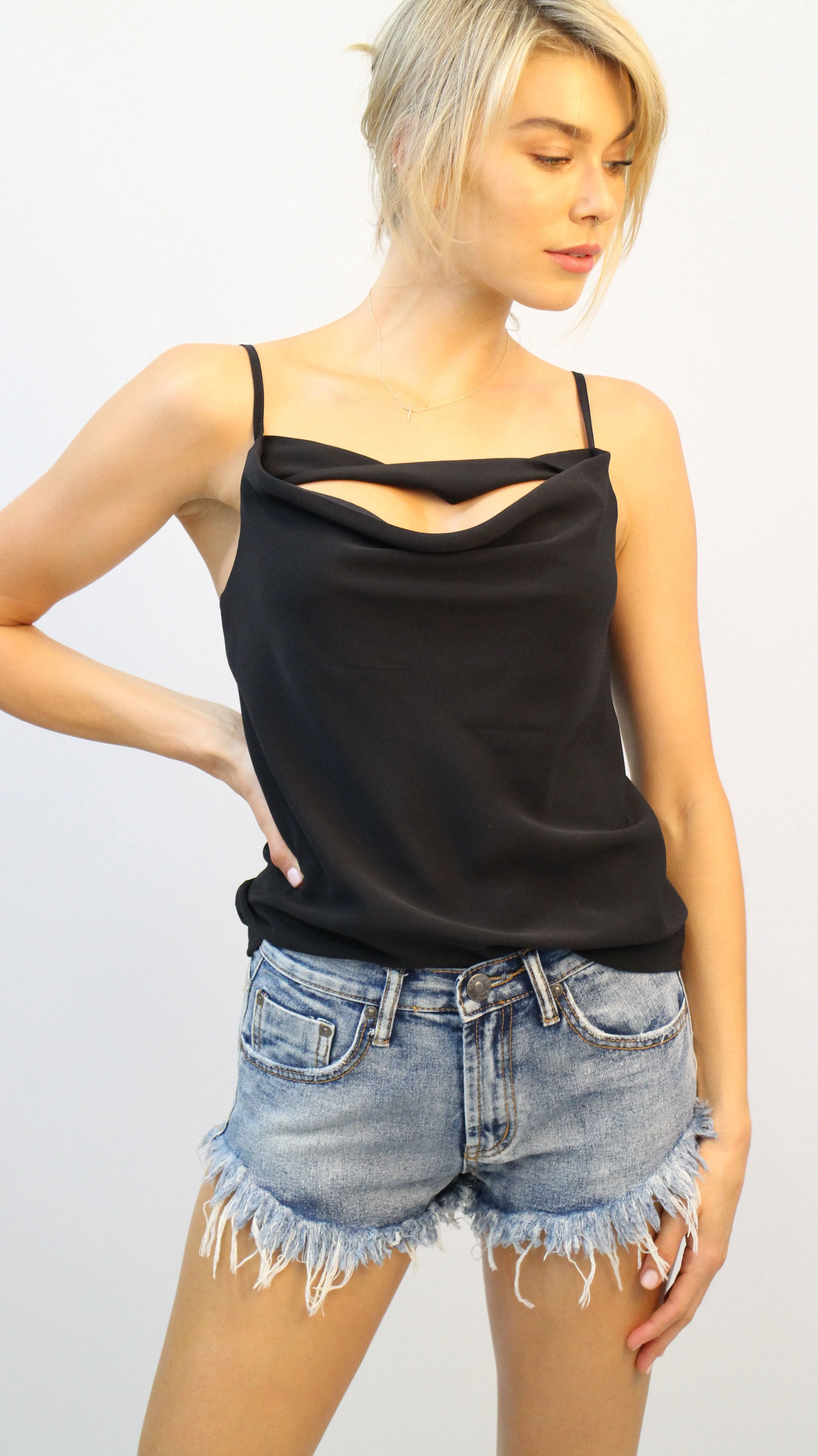 Lorelie Cowl Neck Singlet