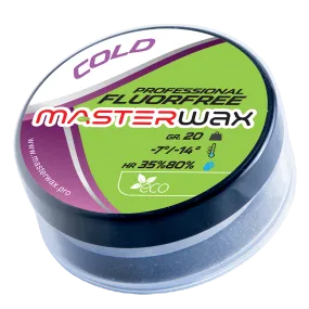 MasterWax Professional FLUORFREE Cold Wool-Apply Wax (-7C/-14C) | 20g