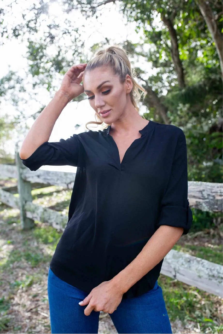 Melissa Shirt Black