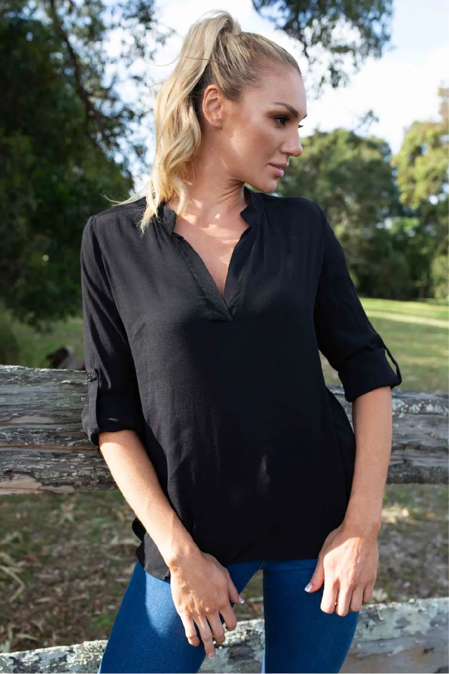 Melissa Shirt Black