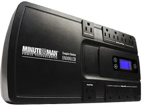 Minuteman EN900LCD  EnSpire - UPS - 500 Watt - 900 VA With 10 Outlets