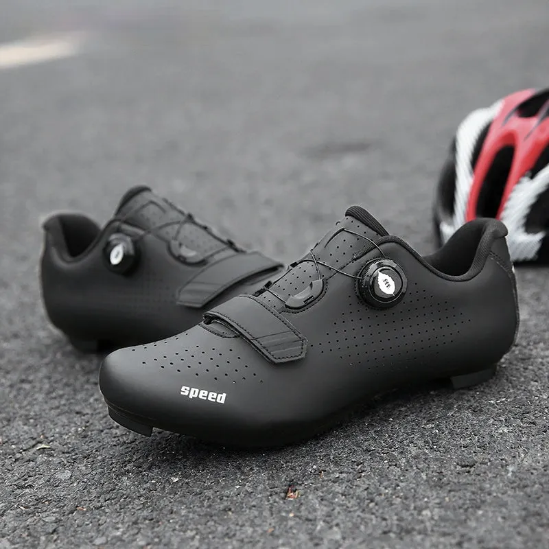 Mountain Spd Flat Shoes Sports Route Cycling Footwear Cleat Men Road Bike Speed Sneakers Racing Women Bicycle