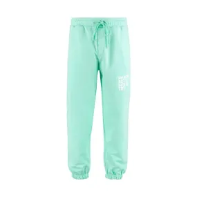 Pharmacy Industry Emerald Cotton Trousers with Logo Detail