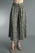 Printed Italian Gaucho Pants