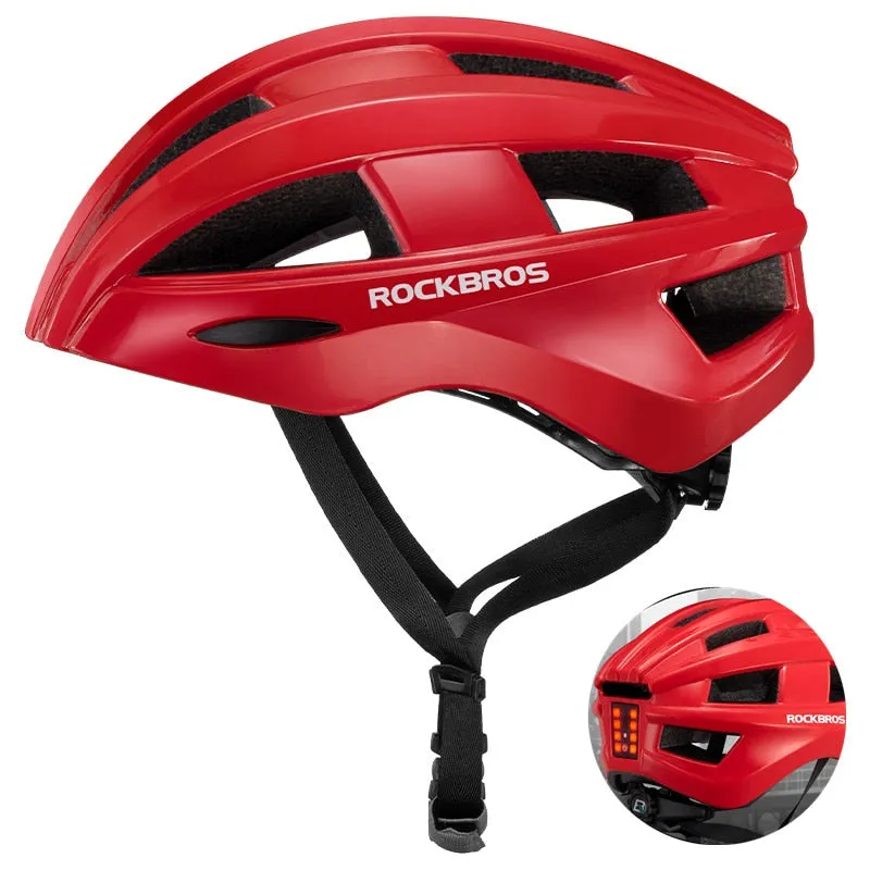 ROCKBROS Ultralight Bicycle Helmet with Light