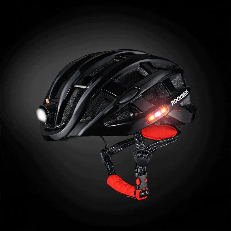 ROCKBROS Ultralight Bicycle Helmet with Light