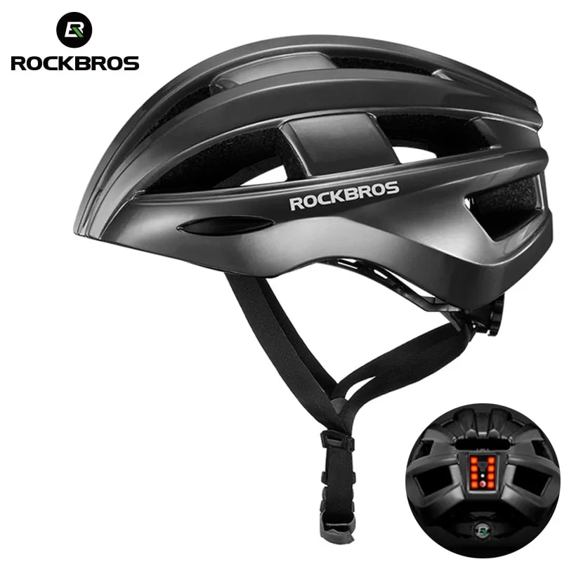 ROCKBROS Ultralight Bicycle Helmet with Light