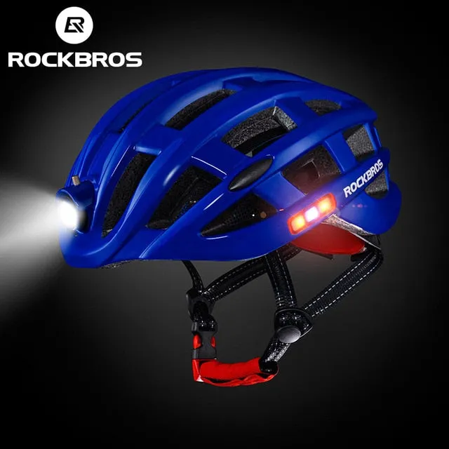 ROCKBROS Ultralight Bicycle Helmet with Light