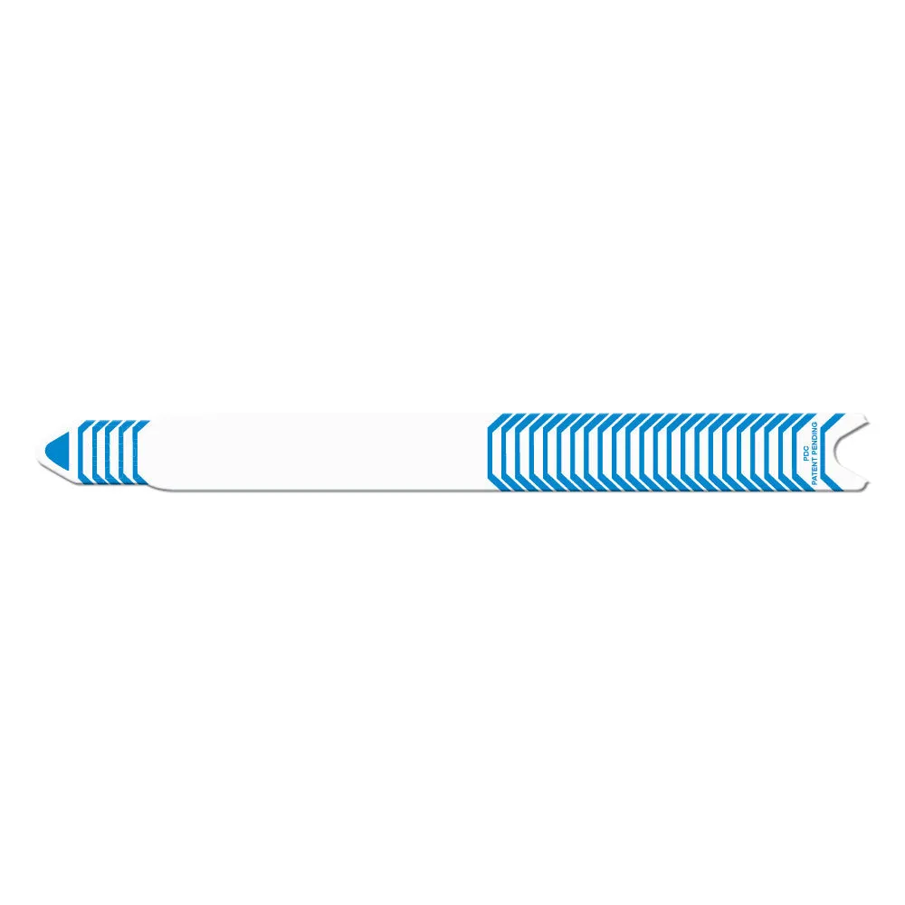 ScanBand® Tabless 1 1/8" Striped Design Wristbands 7044T - 500/Box