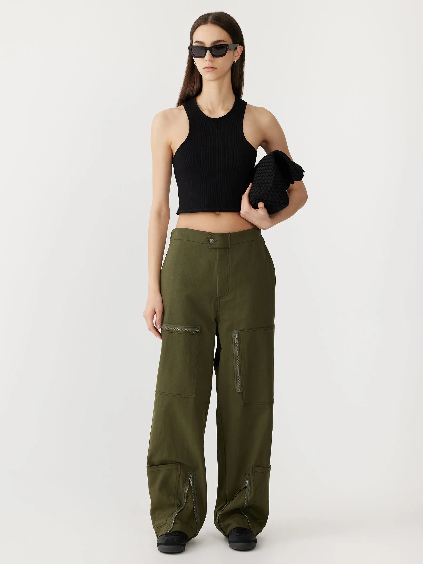 stretch drill utility pant