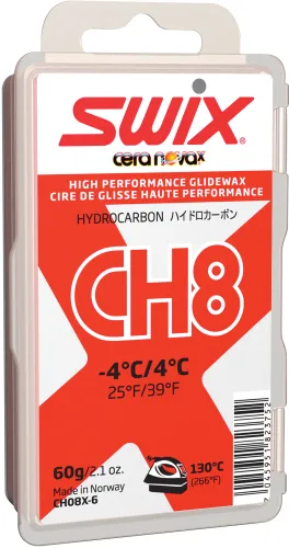 Swix CH8X Red Ski Wax