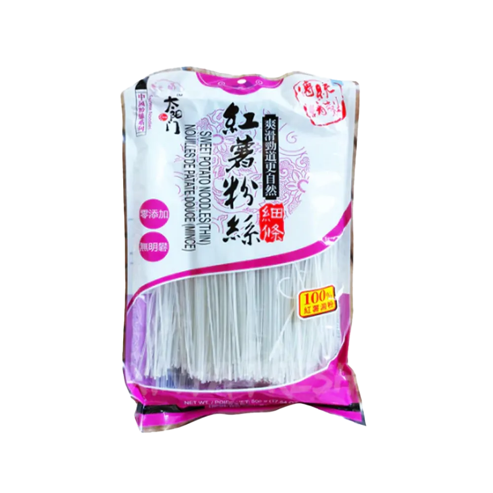 TAI YANG MEN 100% Sweet Potato Noodles Thin 500g