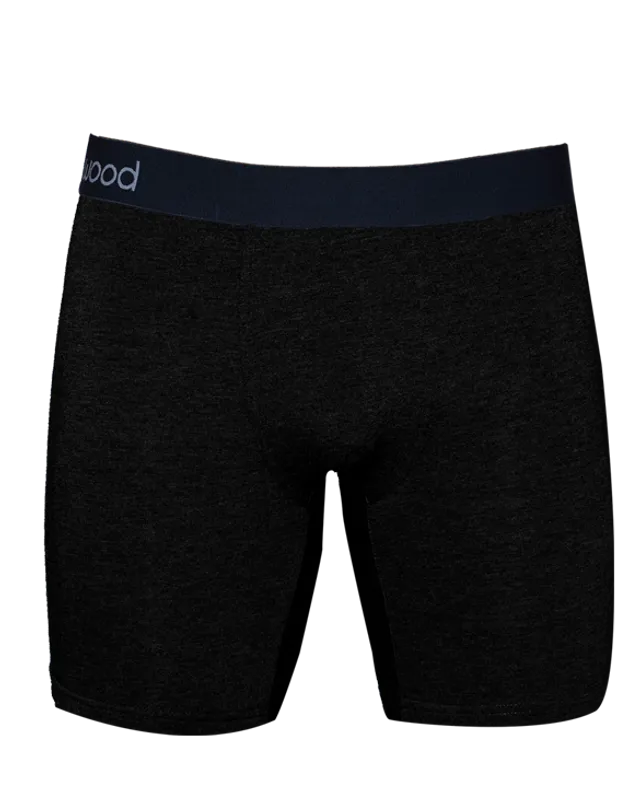 Wood Biker Brief Underwear (6in/with fly) (Men)